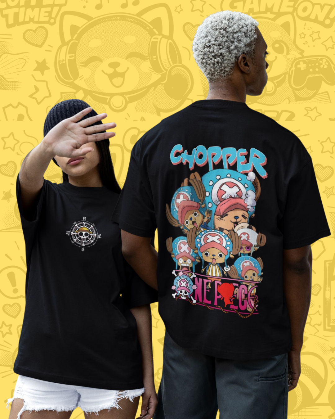 Camiseta de One Piece do Tony Tony Chopper