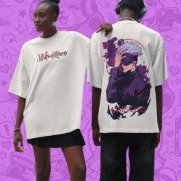 Camiseta Jujutsu Kaisen Ryomen – Satoru Gojo