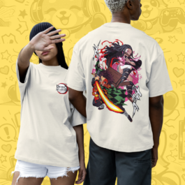 Camiseta Demon Slayer – Tanjiro e Nezuko Kamado