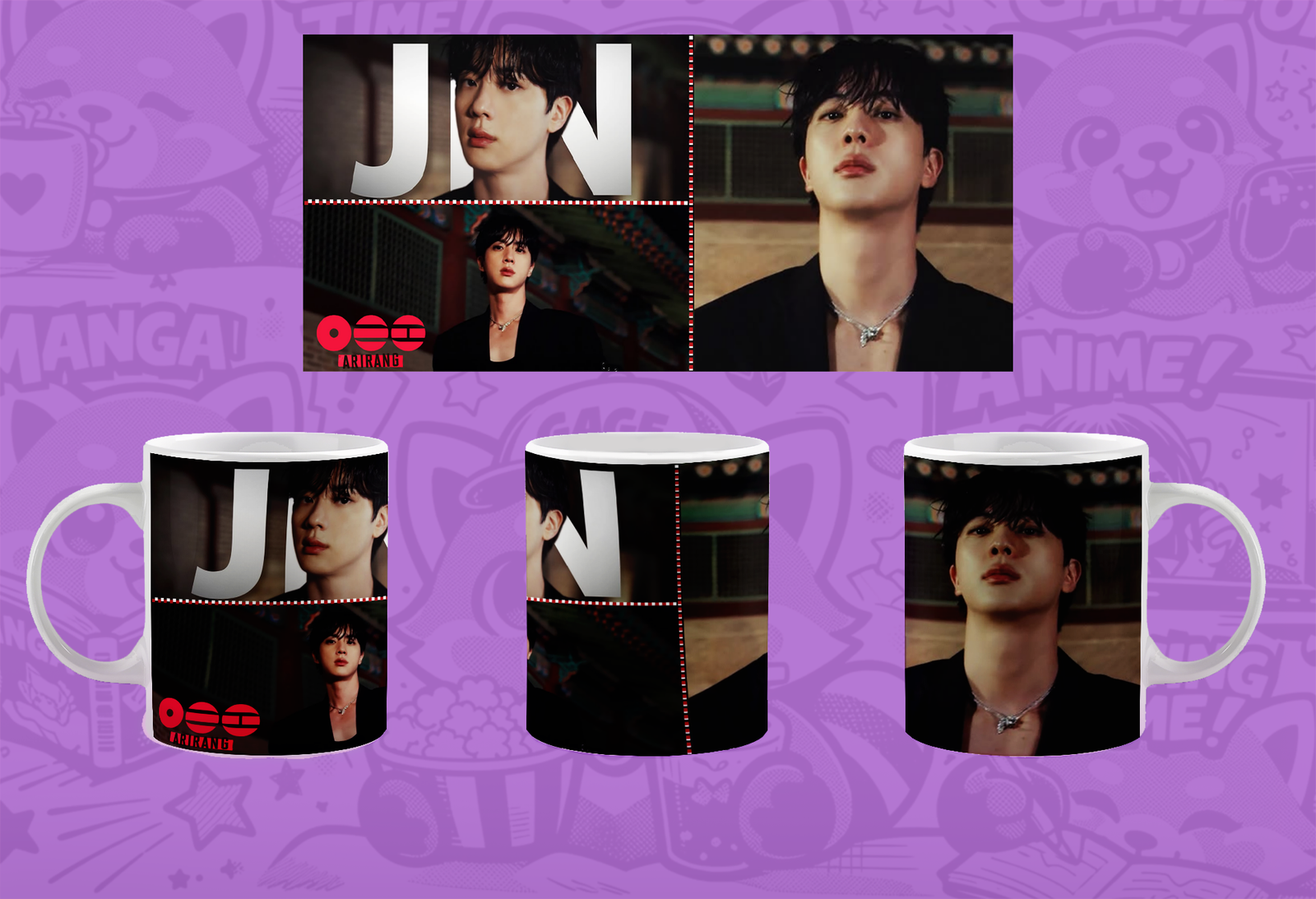 Caneca BTS Arirang - Jin