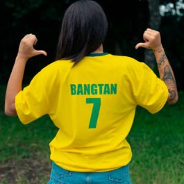 Camiseta Brasil BTS Dry Fit – Escolha Seu Membro Favorito ou Versão Bangtan | GagePop